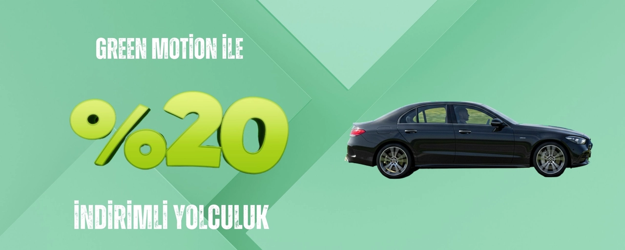 Starte deine Reise mit 20 % Rabatt auf Green Motion-Fahrzeuge!