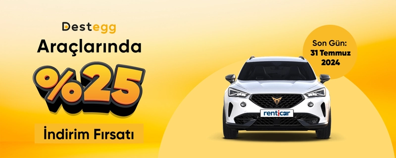 25% Discount Offer on Destegg Vehicles