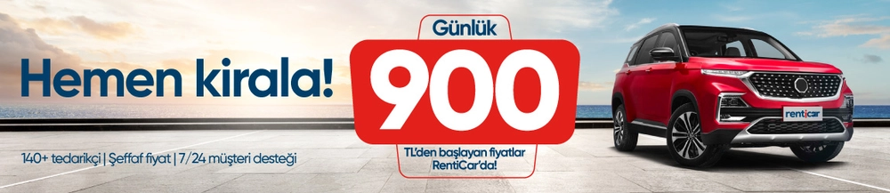 Günlük 900TL' den Başlayan Fiyatlar