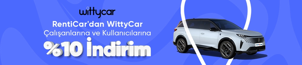 10% Discount from RentiCar to WittyCar Employees and Users!