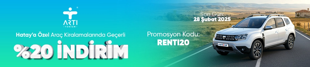 20% Discount Opportunity on Artı Tourism Car Rentals! Don't Miss This Deal!