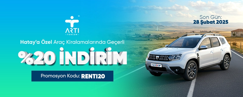 20% Discount Opportunity on Artı Tourism Car Rentals! Don't Miss This Deal!