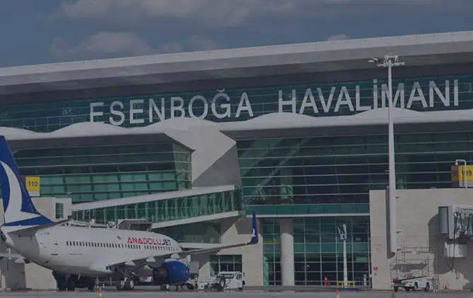 Esenboga Flughafen Autovermietung am