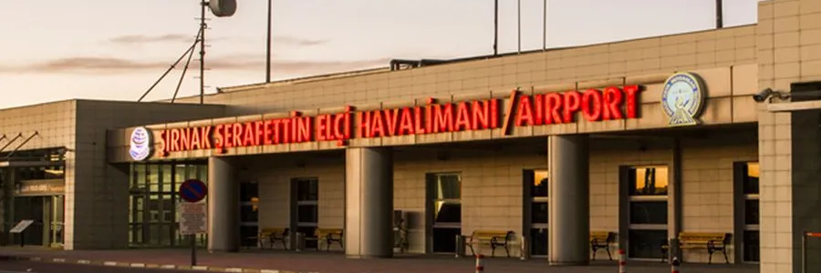 Şırnak Şerafettin Elçi Havalimanı (NKT) Araç Kiralama - Araç Kiralama