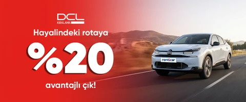 DCL Araçlarında %20