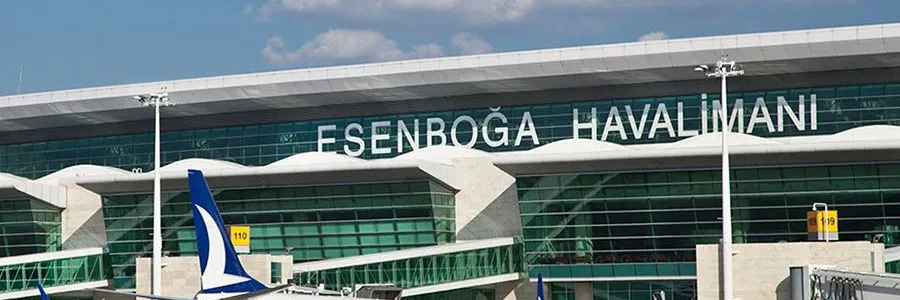 Ankara Esenboga Flughafen (ESB) Mietwagen - Autovermietung am