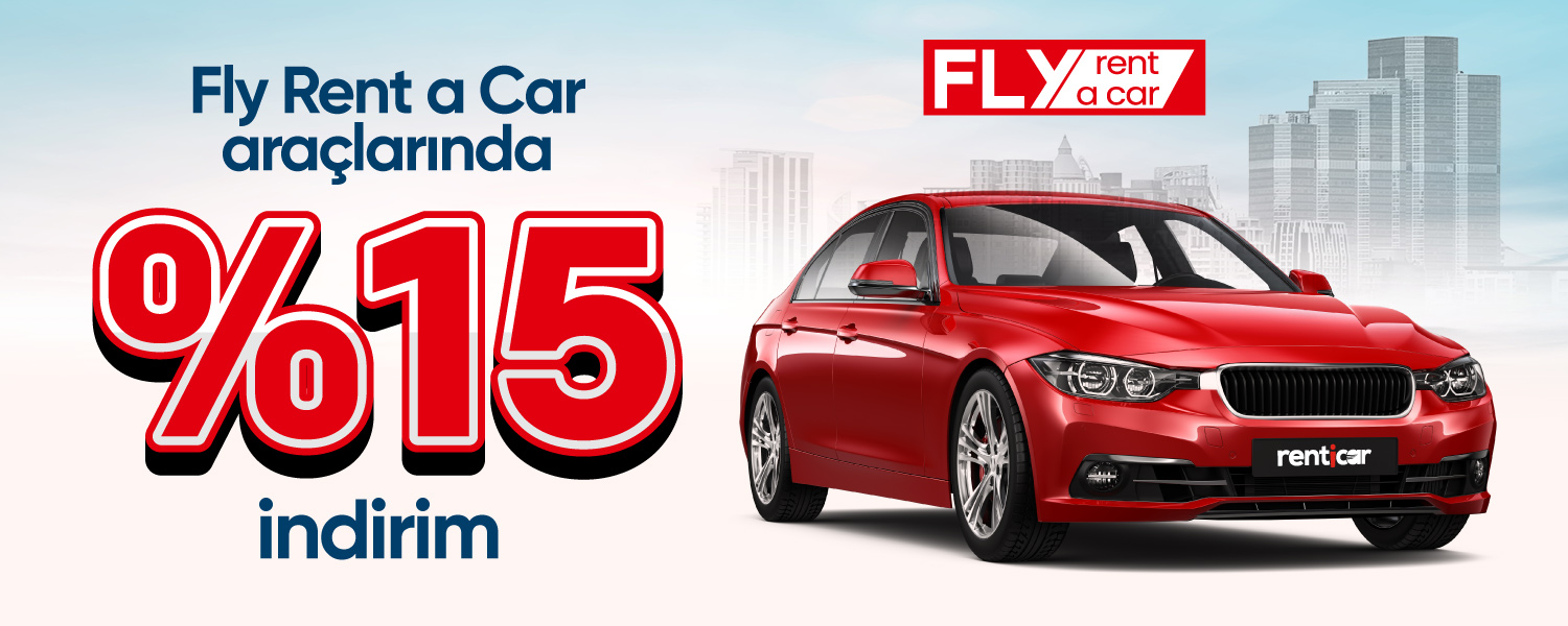 15% Fly Car Rentals!