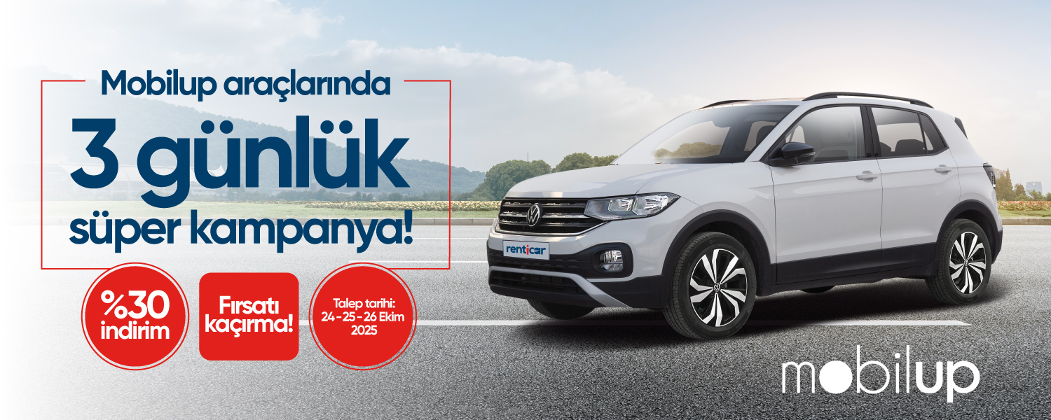 Mobilup Araçlarında %30 İndirim!