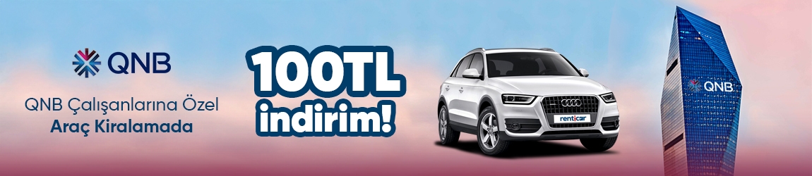 Exklusiver 100 TL Rabatt für QNB-Mitarbeiter!