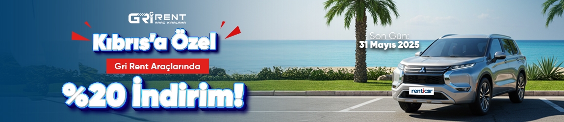 20% Rabatt auf graue Mietwagen in Zypern!