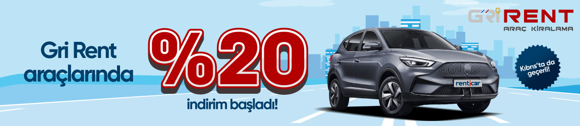 20% Rabatt auf Gri Rent Mietwagen!