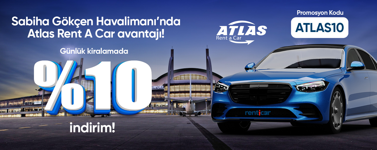 10% Discount on Car Rental at Sabiha Gokcen Airport