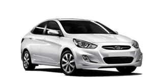 Hyundai Accent Blue - Car Rental
