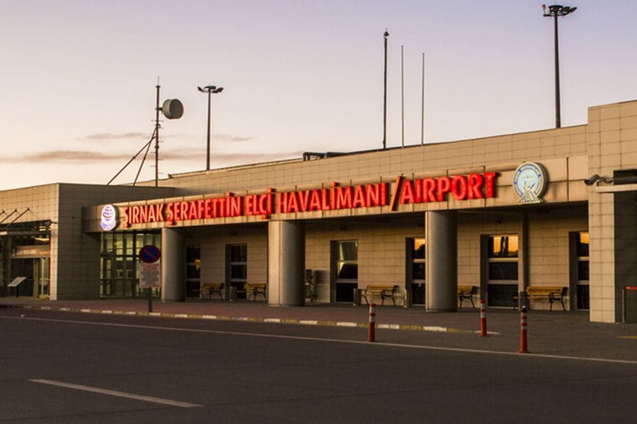 Flughafen Şırnak Sherafettin Ambassador (NKT) Mietwagen - Autovermietung am