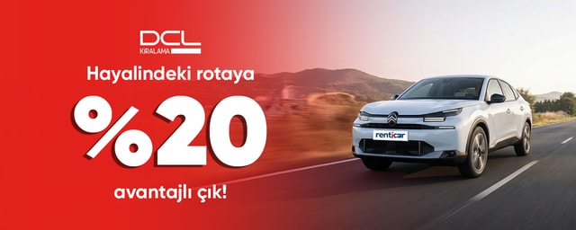 DCL Araçlarında %20